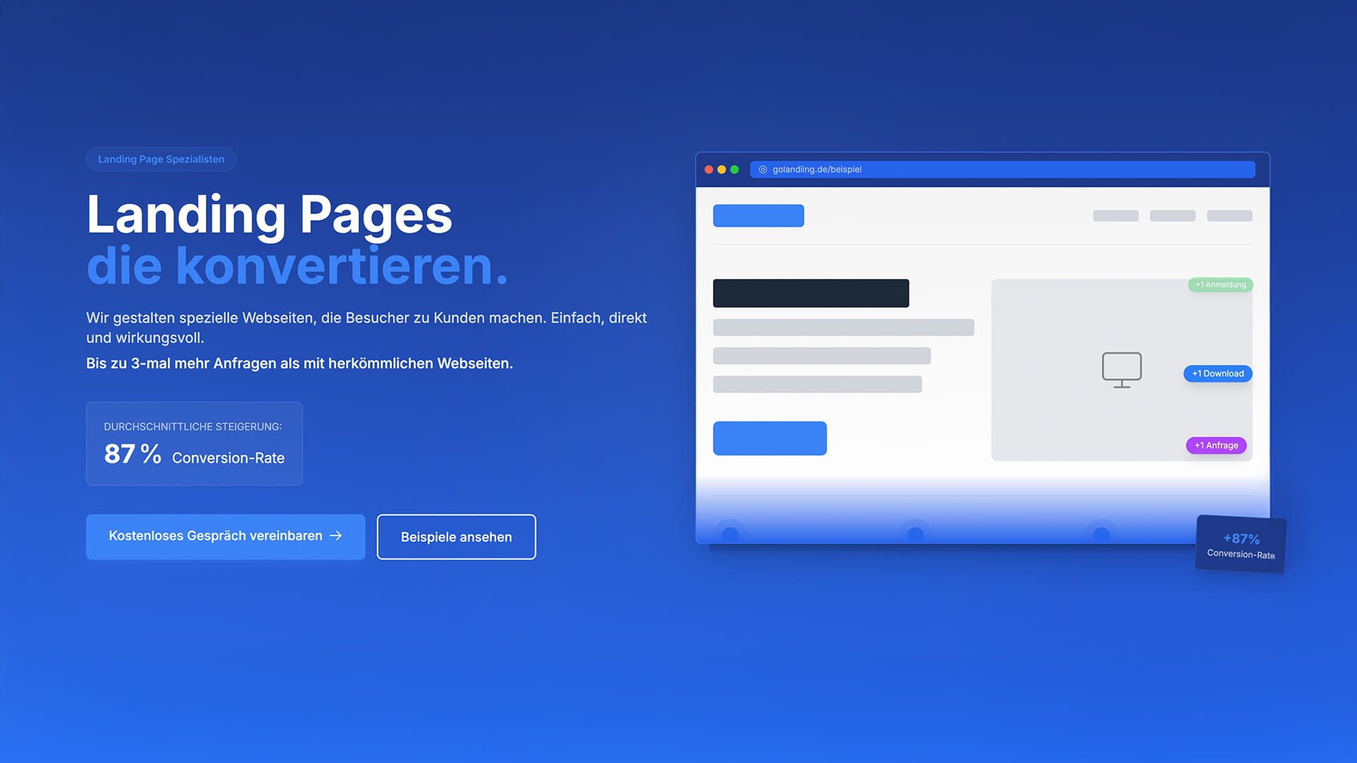 GoMediia Landing Pages